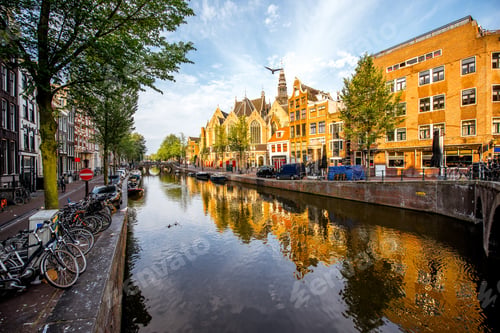 Preview: Amsterdam cityscape view