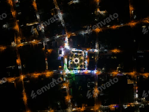 Preview: Scenic view of Gomez Farias, Michoacan, Mexico at night