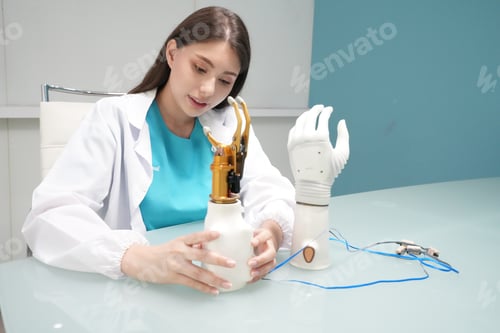 Preview: Bionic Prosthetic Hand with artificial intelligence technology.