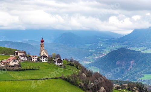 Preview: small Alpine village