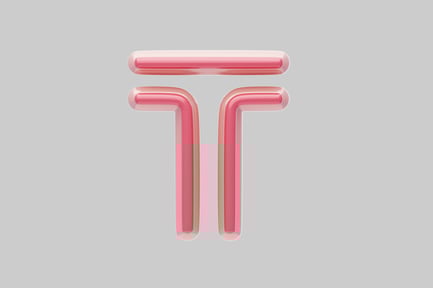 Preview: Pink Tau Symbol