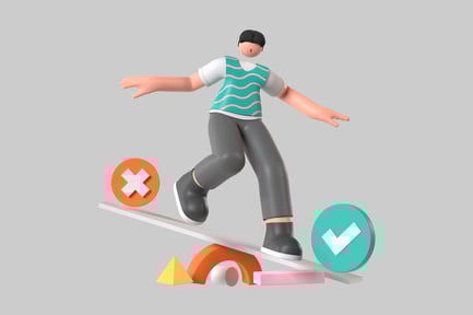 Preview: Balancing Act: Abstract Character on See-Saw