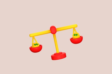 Preview: Balance Scale 3D Illustration