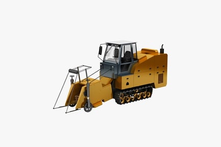 Preview: Road roller with articulated arm