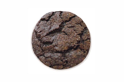 Preview: Close-up of a textured round cookie