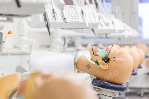 Preview: Stomatology manikin in medical academy