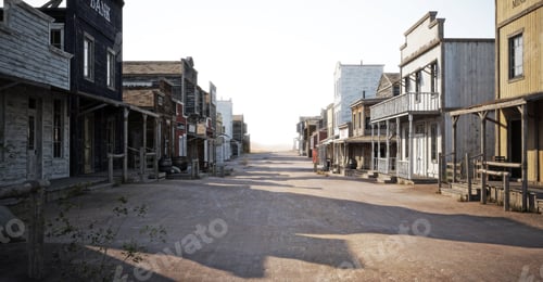Preview: Western town road