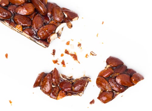 Preview: Nougat with almonds