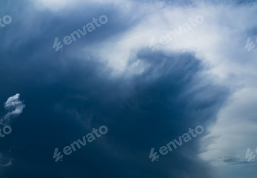 Preview: Cloud storm sky dark rain lightning thunder stormy
