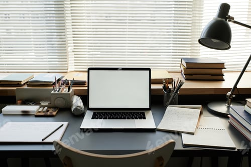 Preview: Laptop on students table