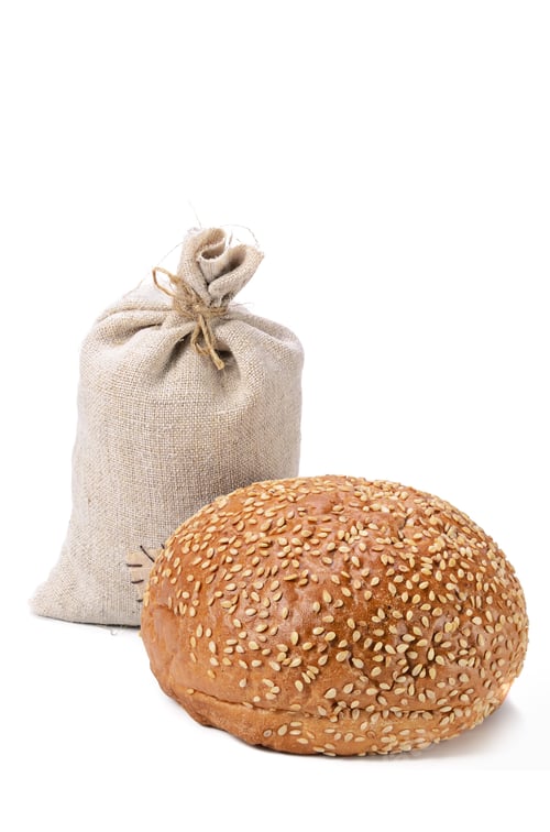 Preview: Sesame Seed Bun with Bag of Flour