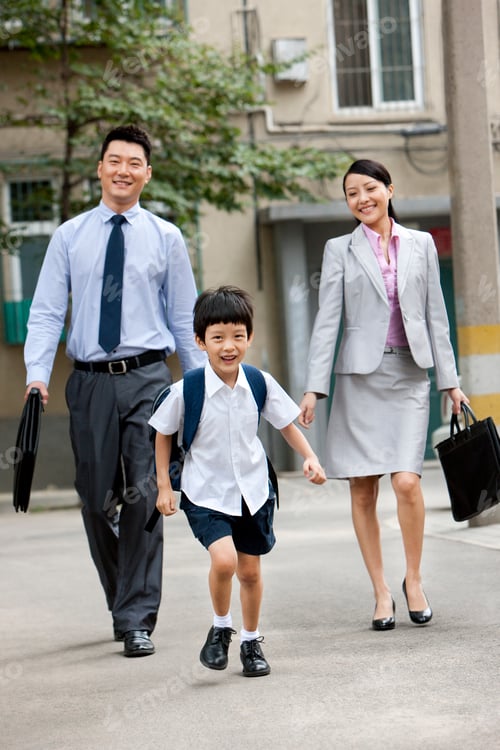 Preview: Chinese family ready for school and work