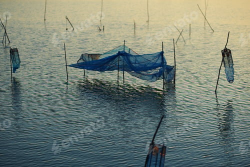 Preview: Traps and net of the fishing