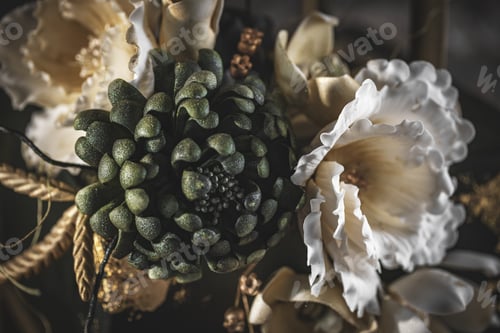 Preview: Detail of wedding cake decor