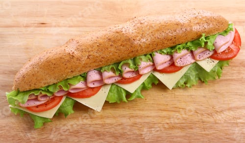 Preview: Fresh and tasty sandwich
