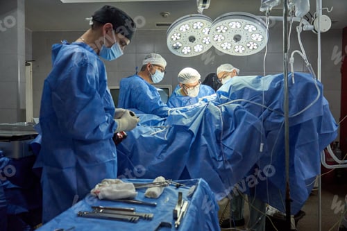 Preview: Healthcare team performing a complex surgery