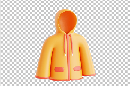 Preview: Raincoat 3D Icon