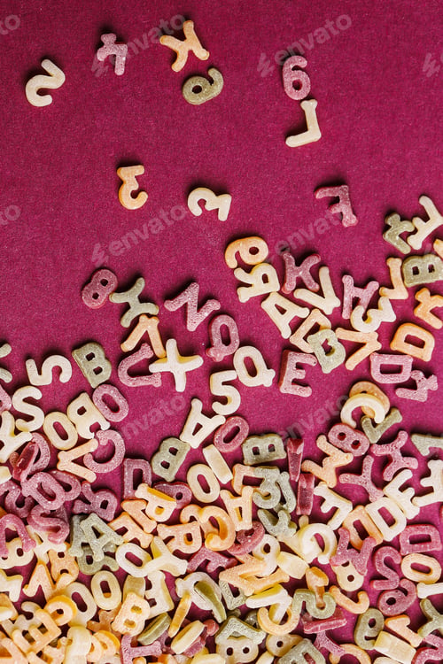 Preview: Pasta letters
