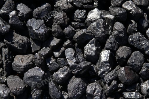 Preview: Textured black charcoal background closeup