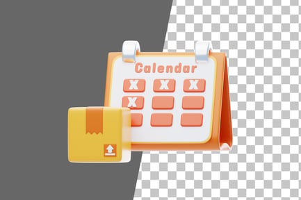 Preview: Timetable 3D Icon
