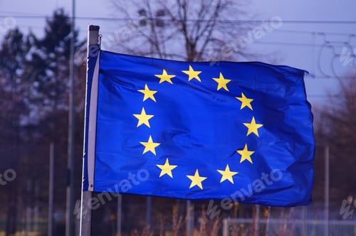 Preview: A winter mute unfolds the European flag