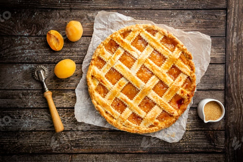Preview: Summer apricot pie