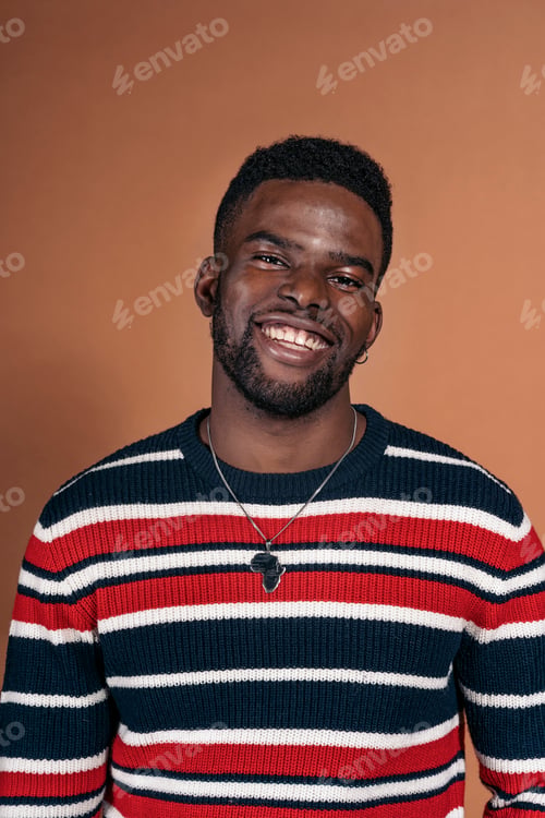 Preview: Happy African Boy Portrait