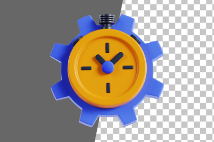 Preview: Time Management 3D Icon