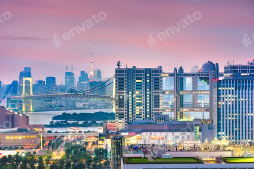 Preview: Tokyo, Japan Odaiba Cityscape