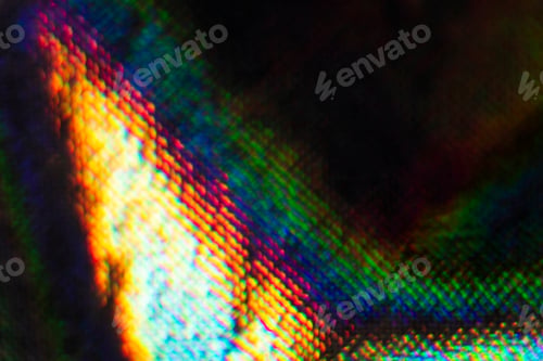 Preview: Silver hologram textile background