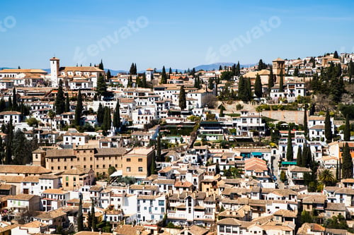 Preview: ancient arabic fortress Alhambra Granada Spain