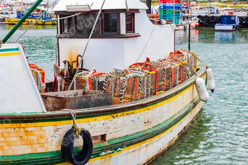 Preview: Boat specially for fishing in the water