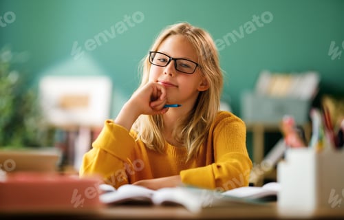 Preview: Child is learning in the class