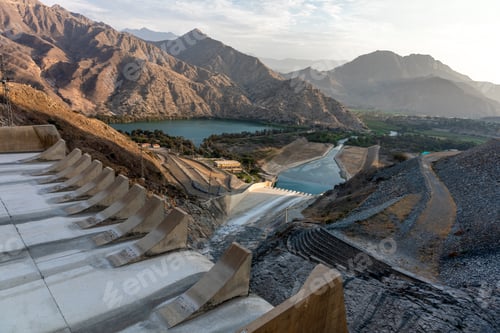 Preview: The dam Gallito Ciego Spillway, Cajamarca, Peru