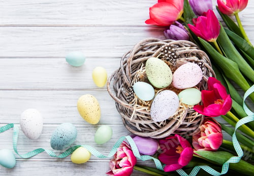 Preview: Easter holiday background