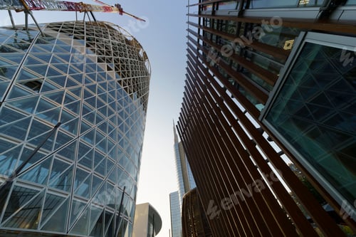 Preview: Milan, Italy: modern buildings at Gae Aulenti square