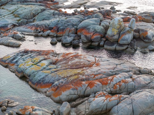 Preview: Beautiful rock formations in a coastal area