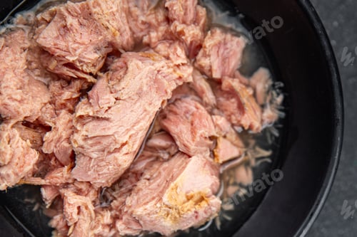 Preview: tuna natural seafood canned food fish fresh eating cooking appetizer meal food snack on the table