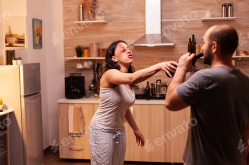 Preview: Abused furious wife