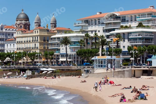 Preview: The resort of St Raphael on the Cornish de Esteral on the French Riviera in the Cote d
