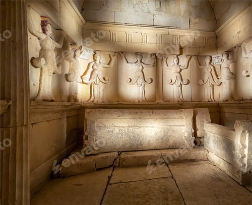 Preview: The interior of Thracian Tomb of Dromichaetes in Bulgaria