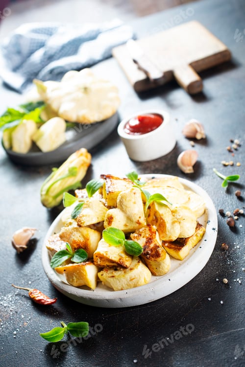 Preview: fried vegetables