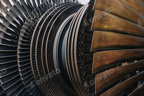 Preview: Turbine Blades, High Precision Engineering. Large Fan Stack Layer Metal Part