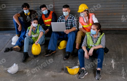 Preview: Group of people that lost job are looking for new job during the coronavirus pandemic situation.
