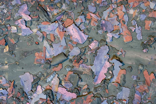 Preview: Background Weathered Paint Cracked- Destroyed Texture. Distress Surface- Abstract Pattern