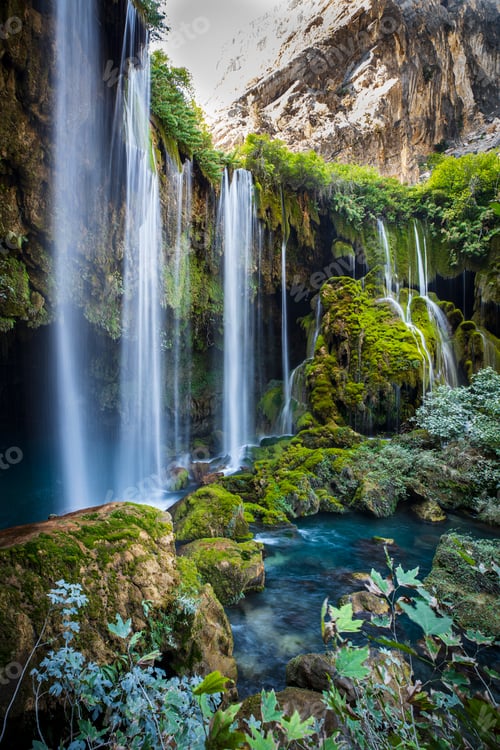 Preview: Yerkopru Waterfall in Mut, Mersin, Turkey.