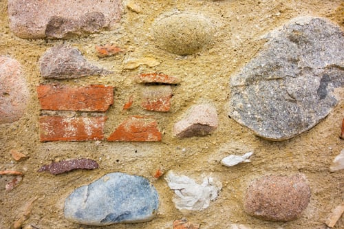 Preview: Abstract Spotty Texture Of An Old Stone Wall For Wallpaper And For A Background