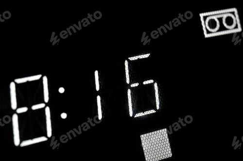 Preview: Macro shot-display of the broadcast video player