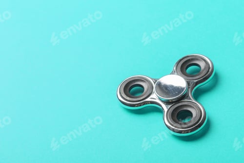 Preview: spinner stress relieving toy isolated