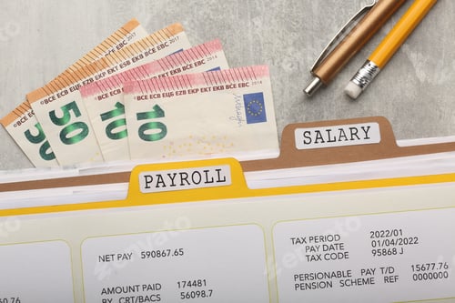 Preview: Payroll statement, tax deductions, and salary payment system